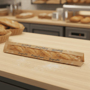 Baguette Bread Bag with window