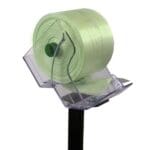 organically grown produce roll bag on dispenser