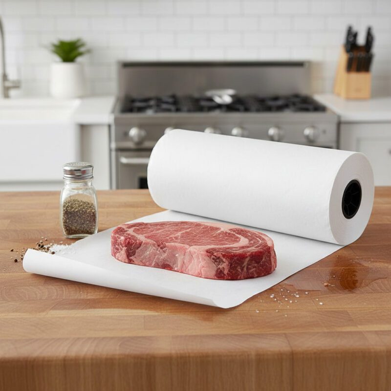 110132-Freezer-Paper-18-inch-White Freezer paper 18" wide white