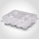 12 count plastic cupcake container