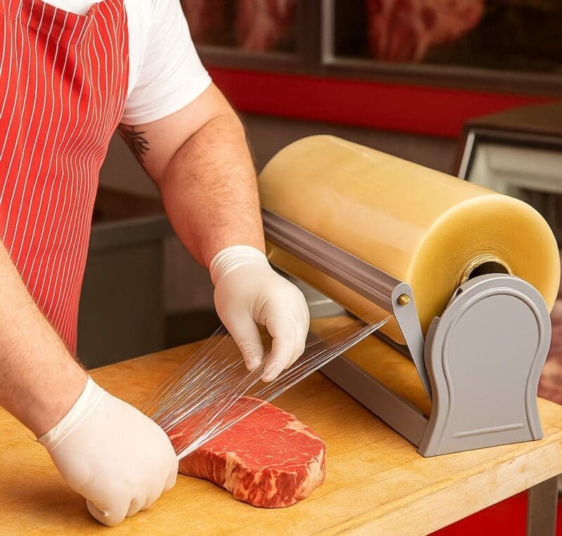 12" meat film plastic wrap