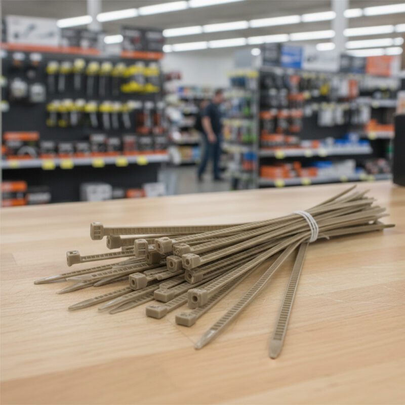 Natural Ladder Cable Ties 7 inches pack of 1000