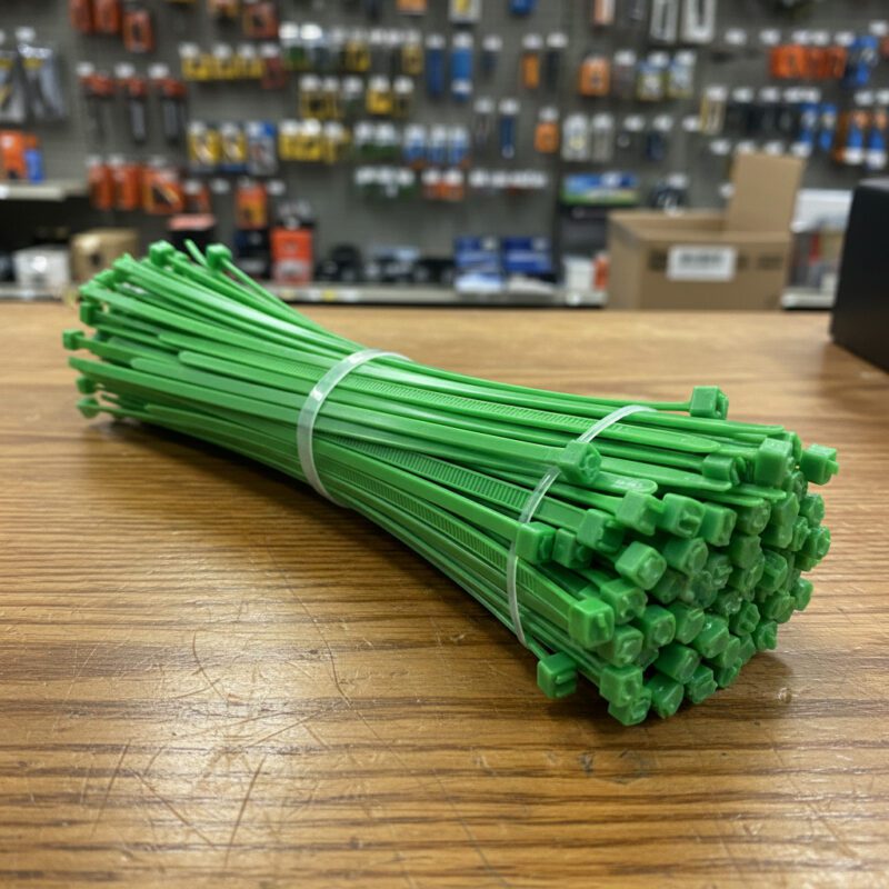 170024-7-Inch-Green-Cable-Ties Green Cable Ties 7 inch pack of 100