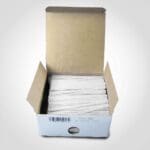 White Twist Ties 2000 Pack