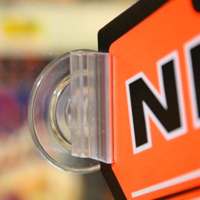 190053-2 suction sign holder