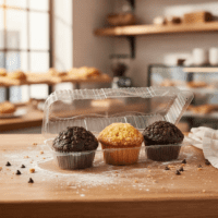 3 Count Muffin Clamshell - 300/case