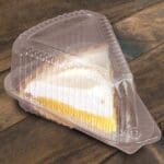 Medium Pie Slice Clamshell in use