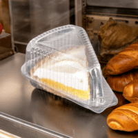 Medium Pie Slice Clamshell