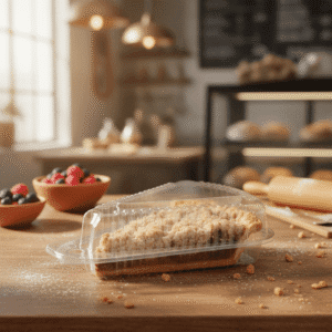Shallow Pie Slice Container