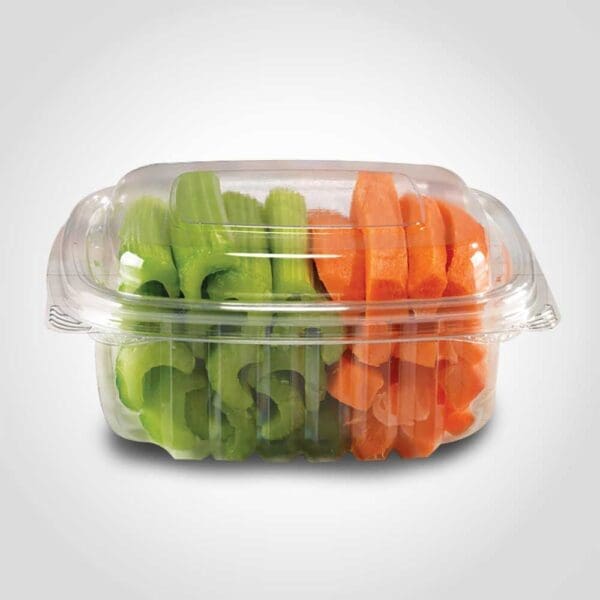 8 oz. Takeout Disposable Food Container with Dome Lid