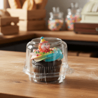 Single Serve Cupcake Container