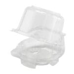 Single Serve Cupcake Container Slightly open view