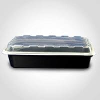 16-oz Microwave Rectangular Container with Lid