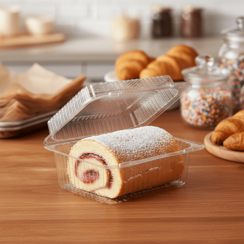 Jelly Roll Cake Container