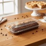 Danish Clamshell on bakery countertop