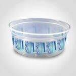 8 oz. Winter Deli Container with lid