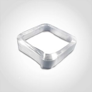 6 inch Square Clear Band 295
