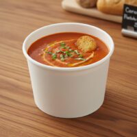 Paper Soup Cup 12 oz White - 500/case