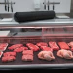 Vexar Black Liner – Butcher and Deli Case Liner