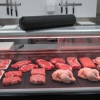 Vexar Black Liner – Butcher and Deli Case Liner