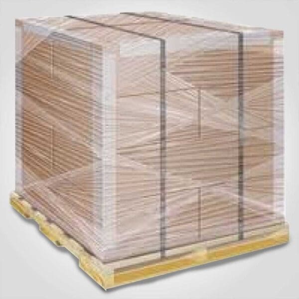 15 x 1500ft Clear Pallet Wrap 70 Gauge - 4 Pack