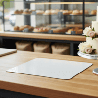 Sheet Corrugated Cake Pad White