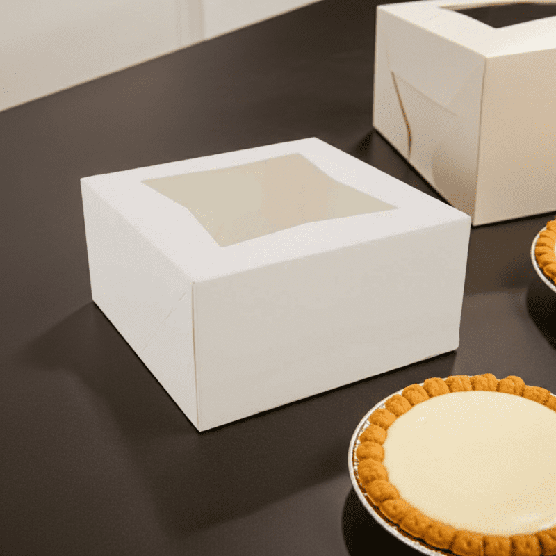360166 6 inch Pie Boxes with Window 6 inch Pie Boxes with Window