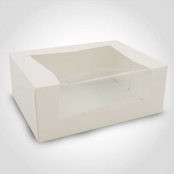 Donut Box with Window 9 x 7 x 3.5 inch - 200 Pack