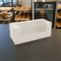 9 inch Long donut box with window