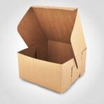 Cake Box 10 inch Kraft Color 100 Pack