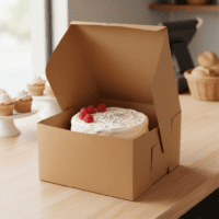 Cake Box 10 inch kraft
