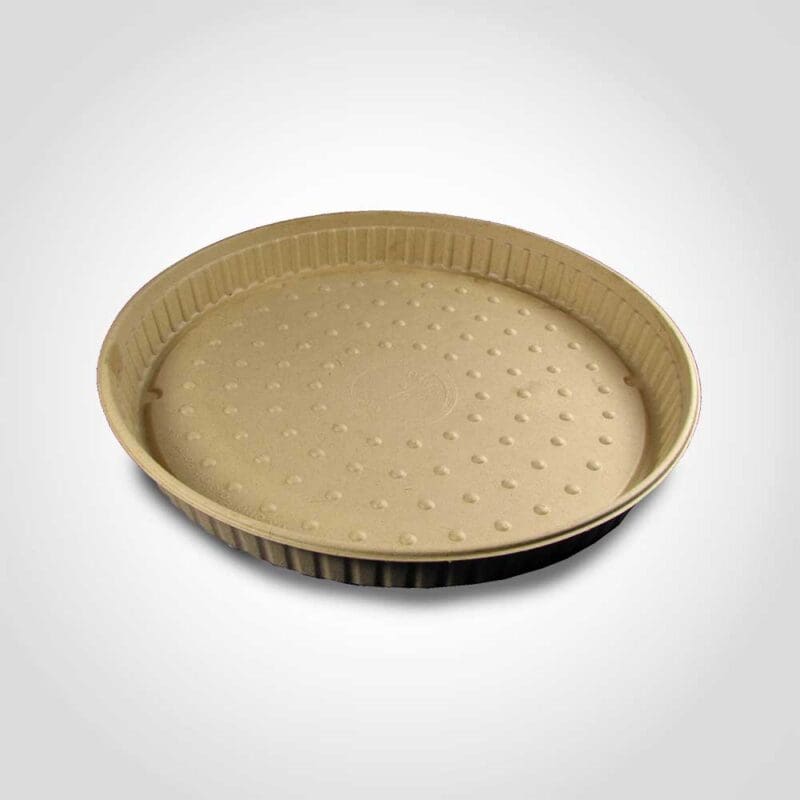 360440 Pizza Tray 12 inch Made from Sugarcane, Wheat Stock and or Bamboo