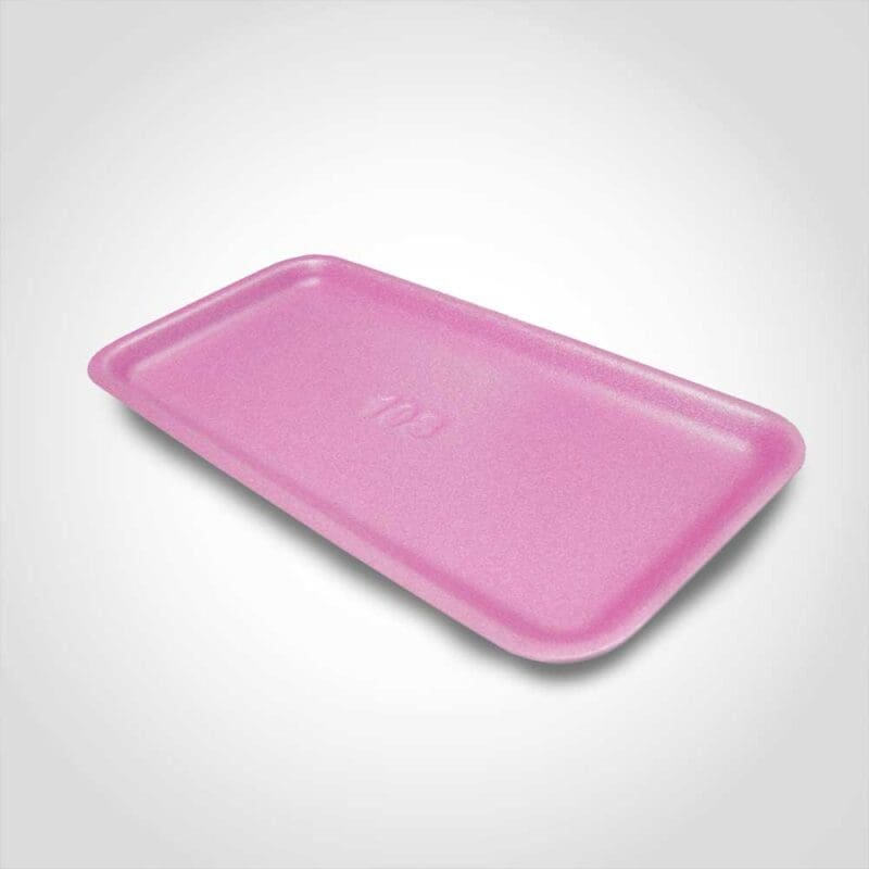 370018 10S Pink Foam Tray 10.75 x 5.75 x 0.5 inches