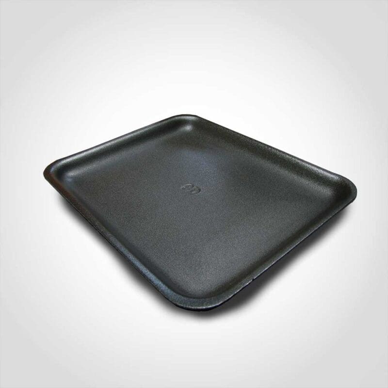 370029 12S Black Foam Tray 11.06 x 9.06 x 0.81 inches