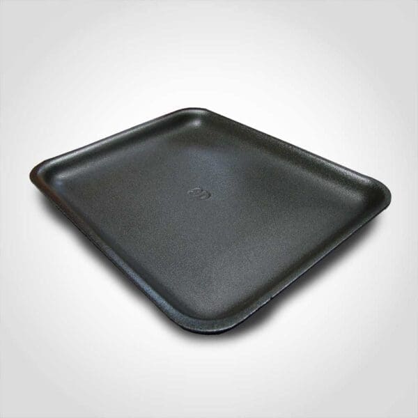 8P Black Foam Tray 10.875 x 8.625 x 0.81 inches