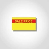 P-14 Sale Price Labels - 1 Sleeve of 16M