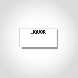 Monarch 1110 Liquor Label - 1 Sleeve of 17M