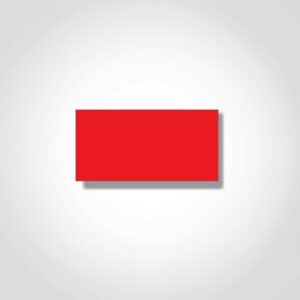 Monarch 1110 Fluorescent Red Label - 1 Sleeve of 17M