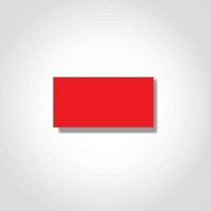 Monarch 1110 Fluorescent Red Label - 1 Sleeve of 17M