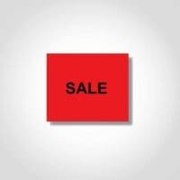 Monarch 1115 Sale Label - 1 Sleeve of 15M