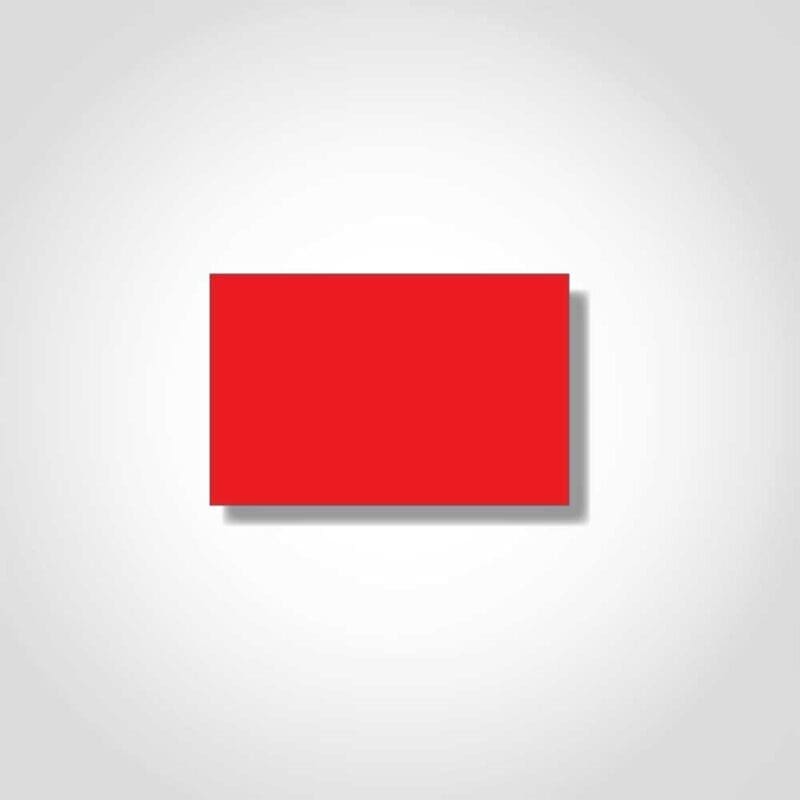 390336 Monarch 1130 Fluorescent Red Label - 1 Sleeve of 25M