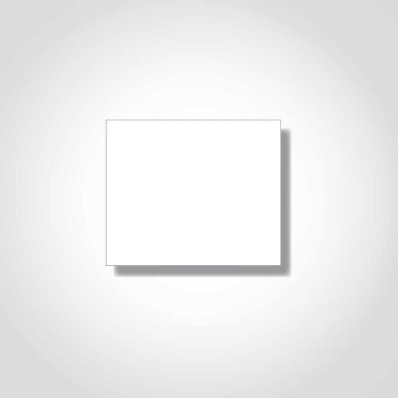 Monarch 1136 White Labels - 1 Sleeve of 14M