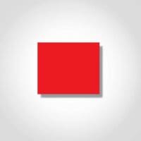 Monarch 1136 Fluorescent Red Label - 1 Sleeve of 14M