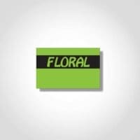 Monarch 1130 Floral Label - 1 Sleeve of 25M