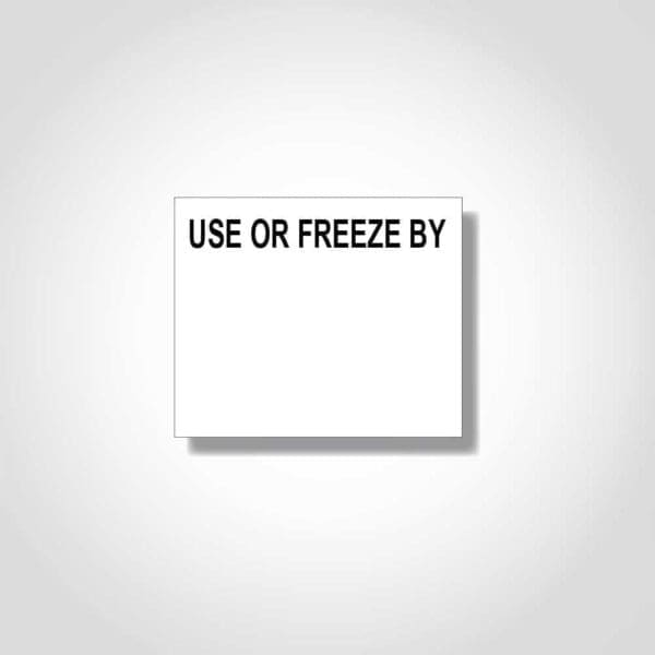 Monarch 1136 Use or Freeze By Label - 1 Sleeve of 14M