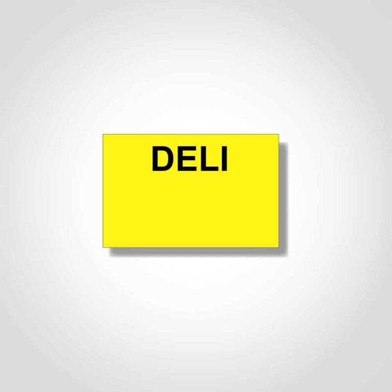 390368 Monarch 1130 Deli Label - 1 Sleeve of 25M