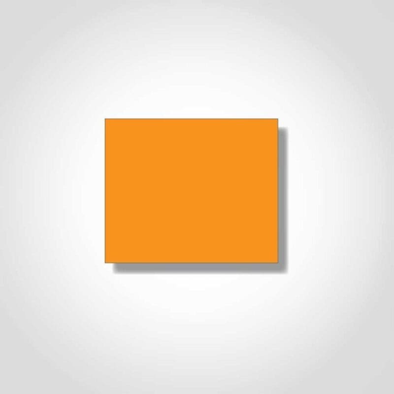 390371 Monarch 1136 Fluorescent Orange Label - 1 Sleeve of 14M