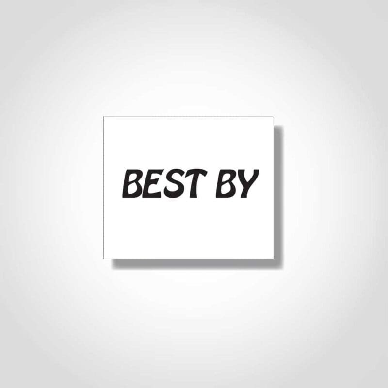 390372 Monarch 1136 Best By Label - 1 Sleeve of 14M