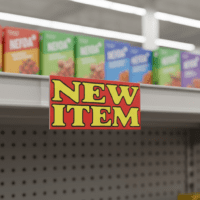 NEW ITEM Vinyl Tag - 100/pkg