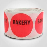 Bakery with room to write Label